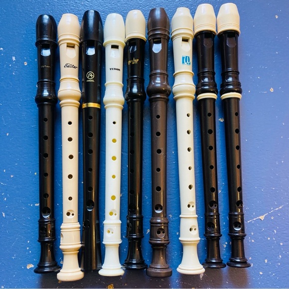 Various Other - Recorders , Set of 9, Assorted Colors